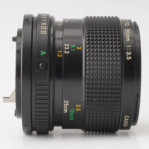 キヤノン Canon New FD MACRO 50mm F3.5