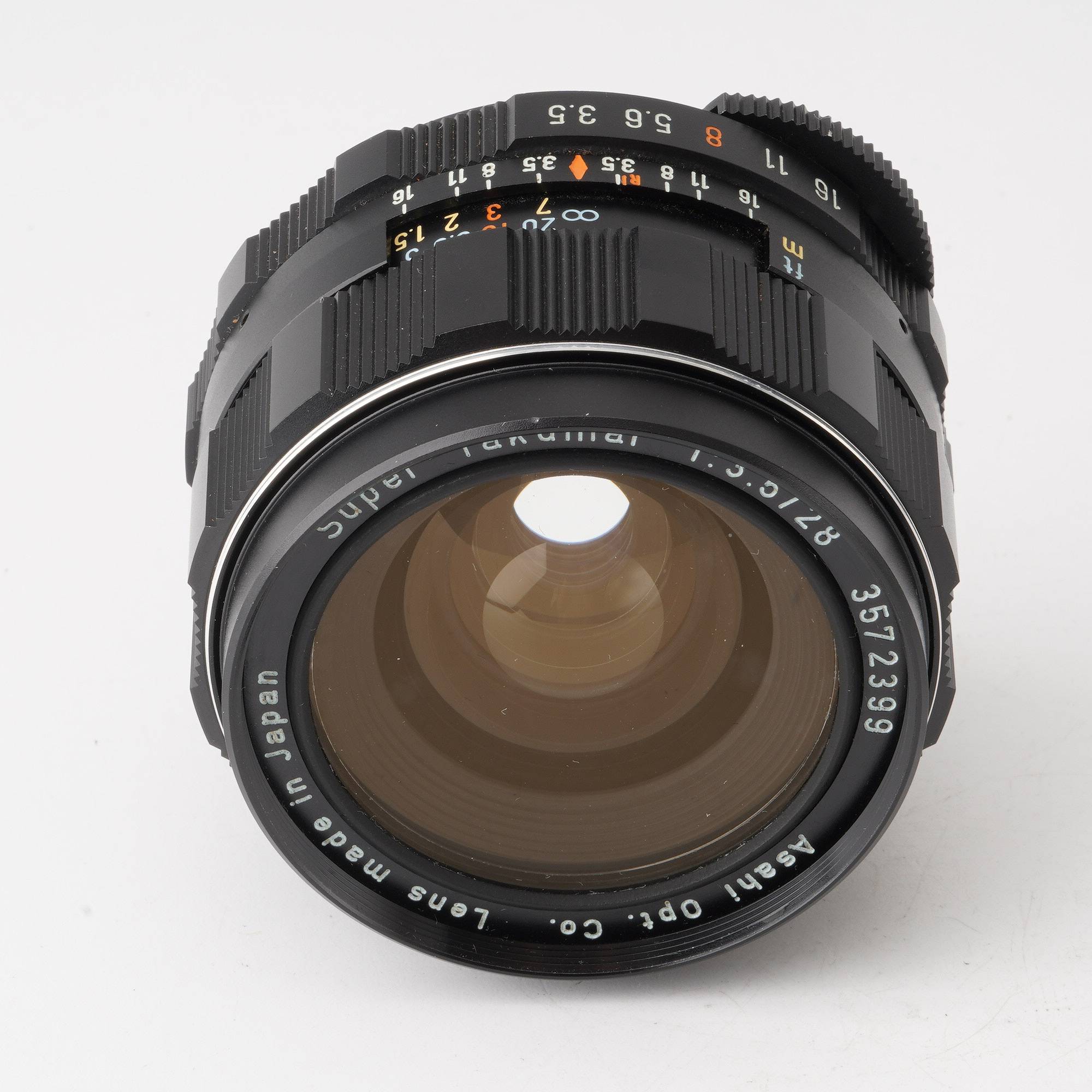 ペンタックス Pentax Asahi スーパータクマー Super Takumar 28mm F3.5 M42マウント – Natural  Camera / ナチュラルカメラ