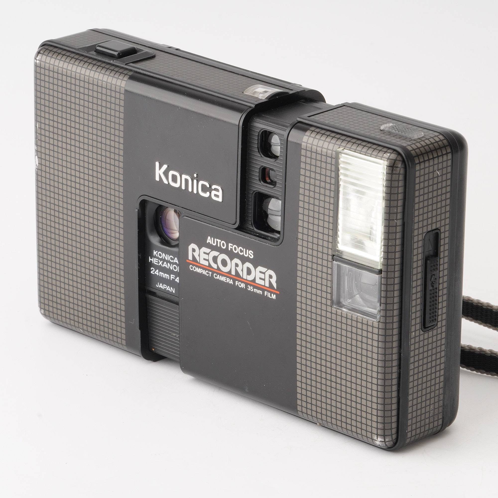 コニカ AUTO FOCUS  レコーダー / HEXANON 24mm F4 コニカ Konica Auto Focus Recorder / Hexanon 24mm F4 ゴールド