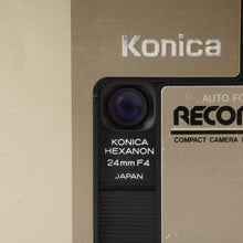 画像をギャラリービューアに読み込む, コニカ Konica Auto Focus Recorder Hexanon 24mm F4
