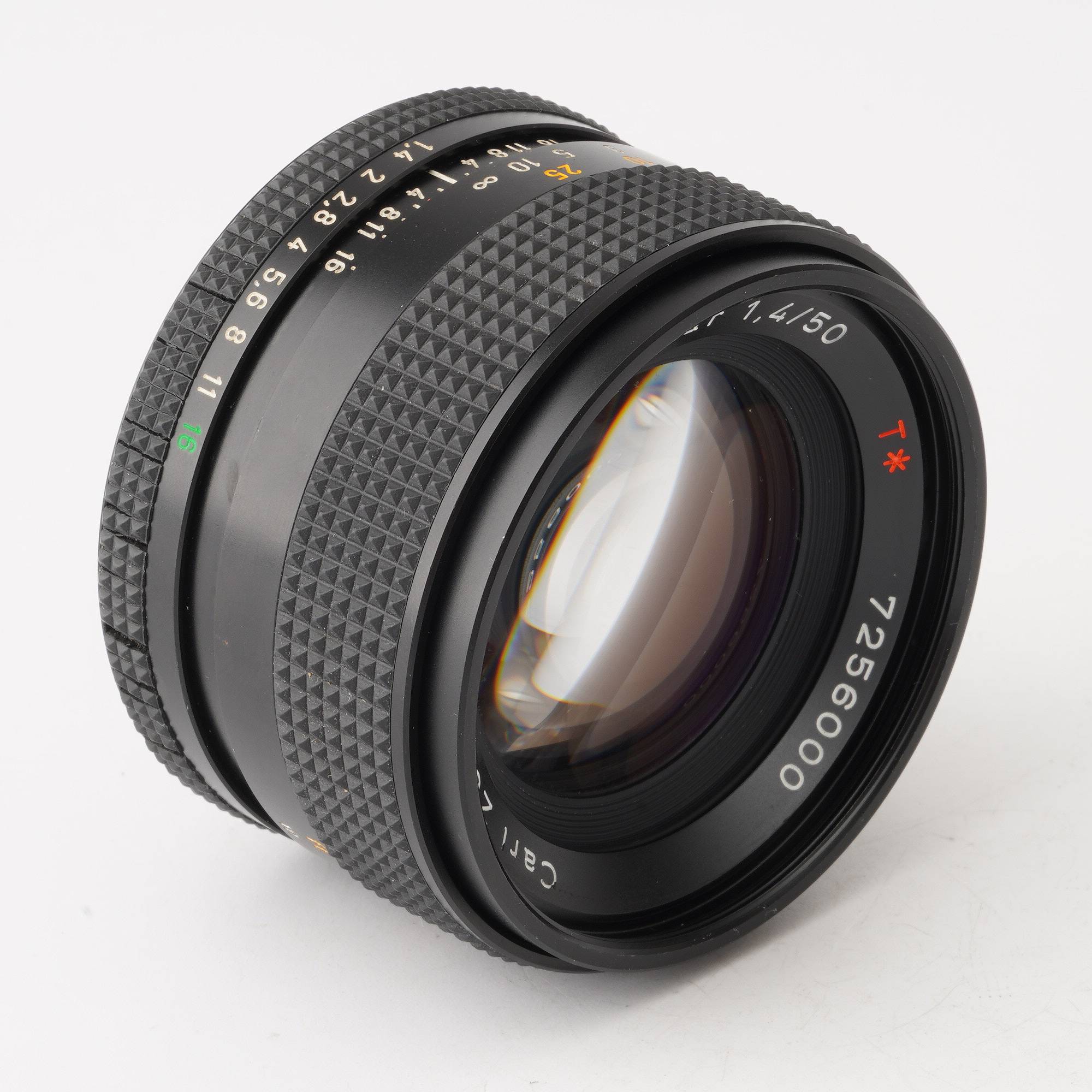 逸品】 CONTAX レンズ MMJ 50mm F1.4 Planar コンタックス レンズ(単 