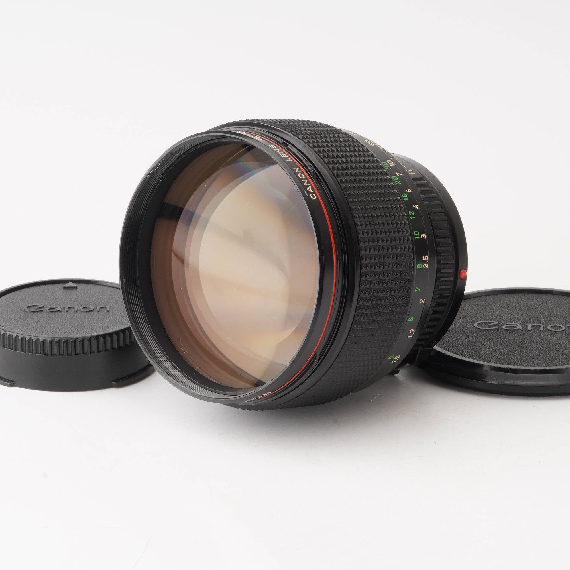 レンズ(単焦点)☆激レア！超美品☆ CANON NEW FD 85mm F1.2 L♪ 完動品 ...