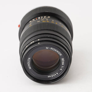 ミノルタ Minolta M-ROKKOR 90mm F4 ライカMマウント – Natural Camera 