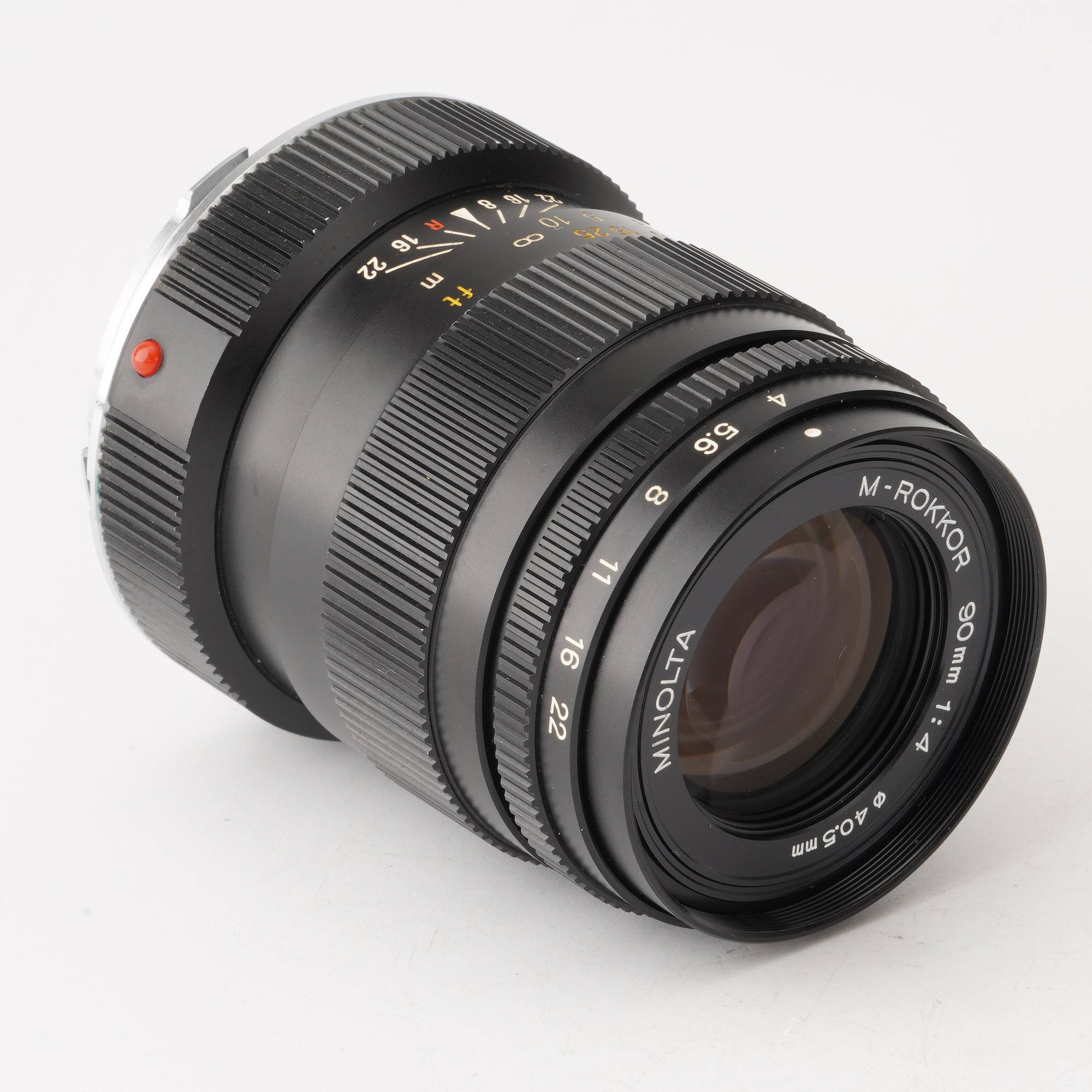 ミノルタ M-ROKKOR 90mm F4 ライカ Mマウント www.krzysztofbialy.com