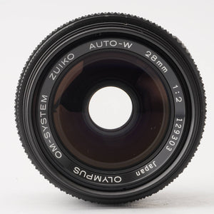 オリンパス Olympus OM-SYSTEM ZUIKO AUTO-W 28mm F2 OMマウント – Natural Camera /  ナチュラルカメラ