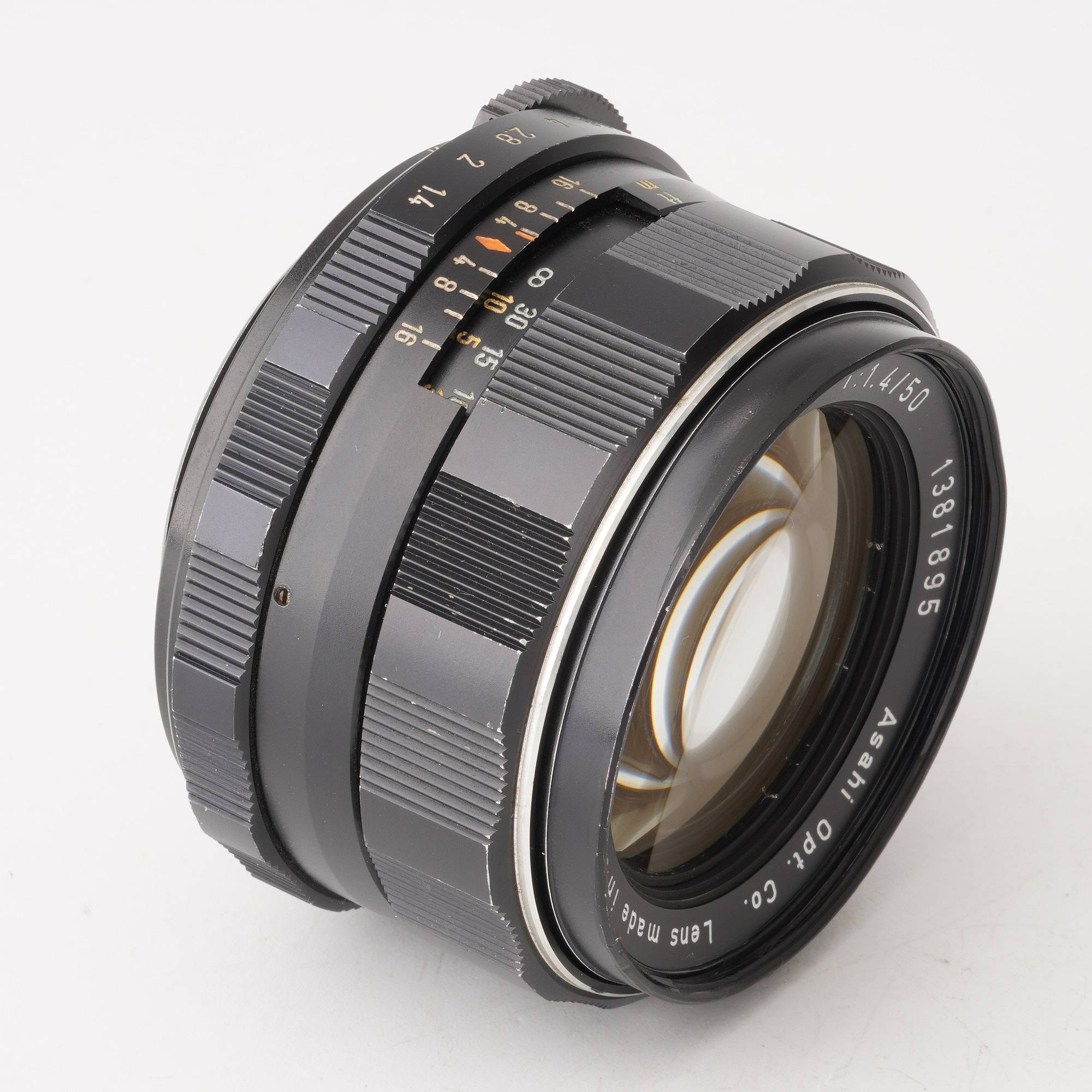ペンタックス スーパータクマー Super Takumar 50mm f1.4 - レンズ(単焦点)