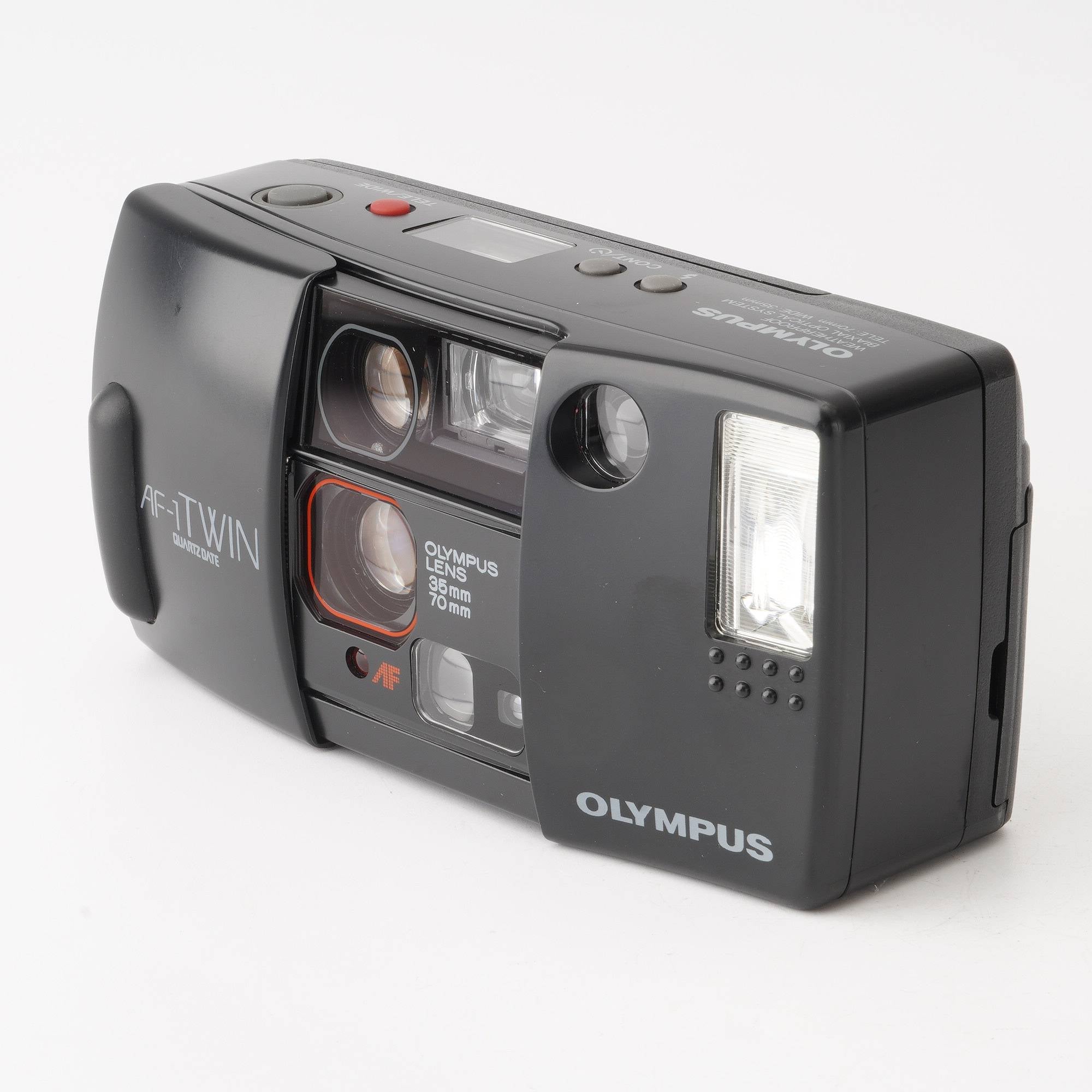 OLYMPUS フィルムカメラ AF-1 TWIN QUARTZ DATE オリンパス Olympus AF-1 TWIN QUARTZ DATE / TELE 35mm WIDE
