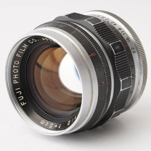 フジ Fuji FUJINON L 5cm 50mm F2 ライカLマウント – Natural Camera