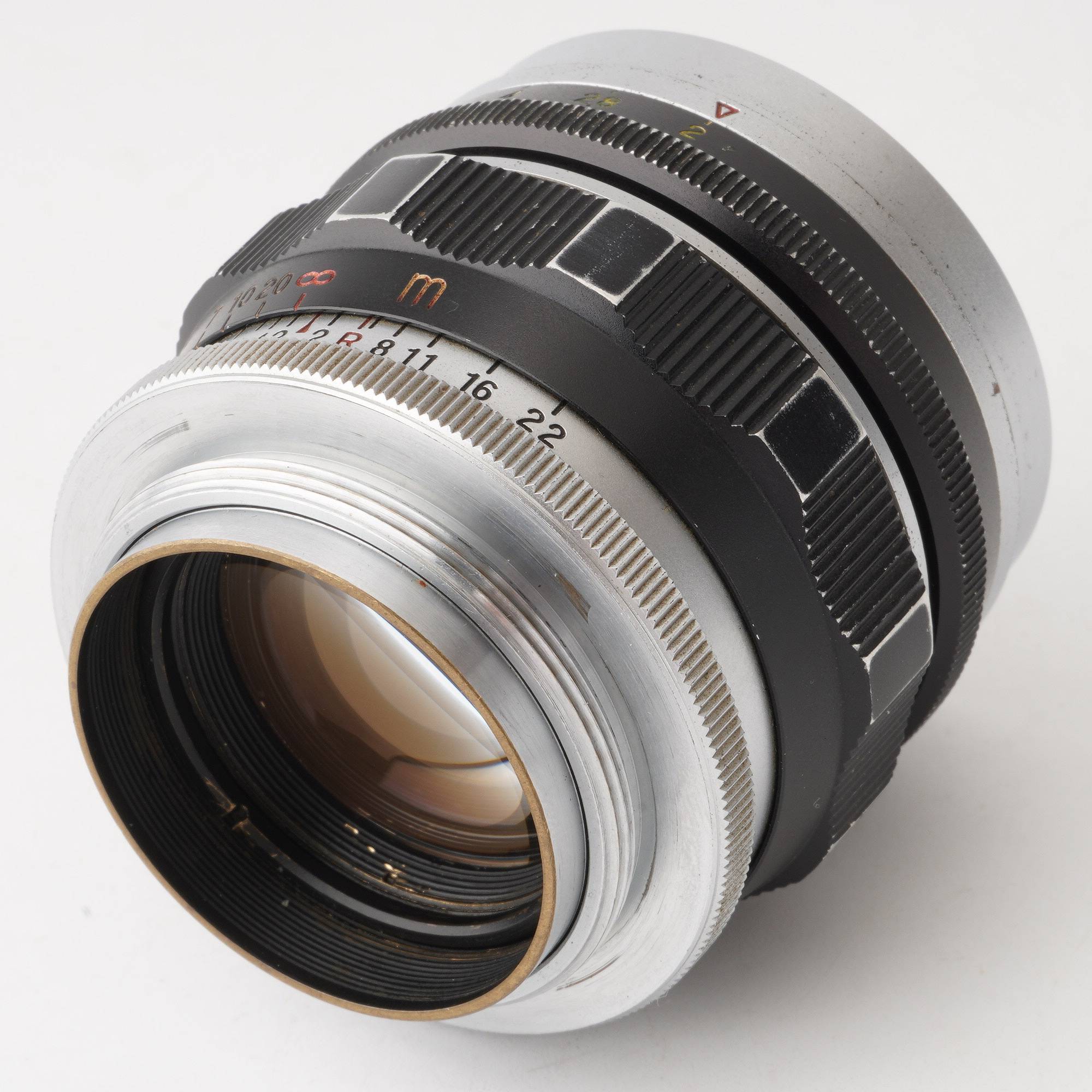 フジ Fuji FUJINON L 5cm 50mm F2 ライカLマウント #9569-