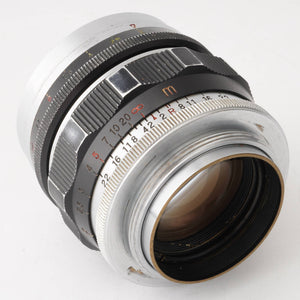 フジ Fuji FUJINON L 5cm 50mm F2 ライカLマウント – Natural Camera