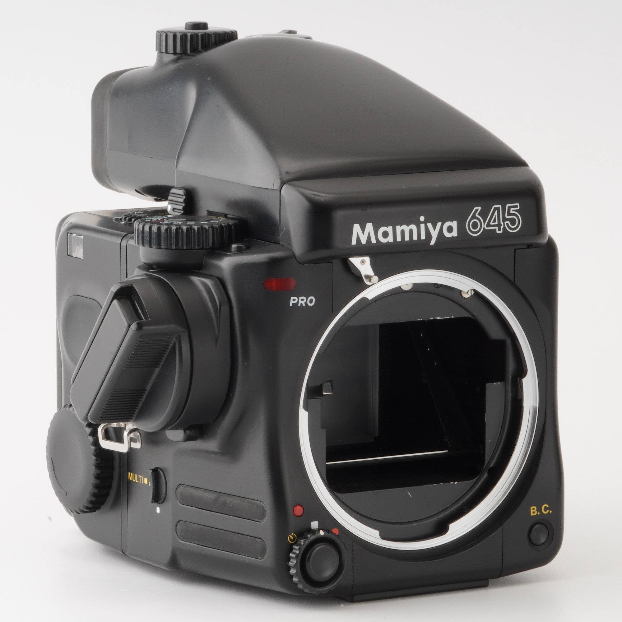 マミヤ mamiya 645 super pro フィルム カメラ 中判 - フィルムカメラ