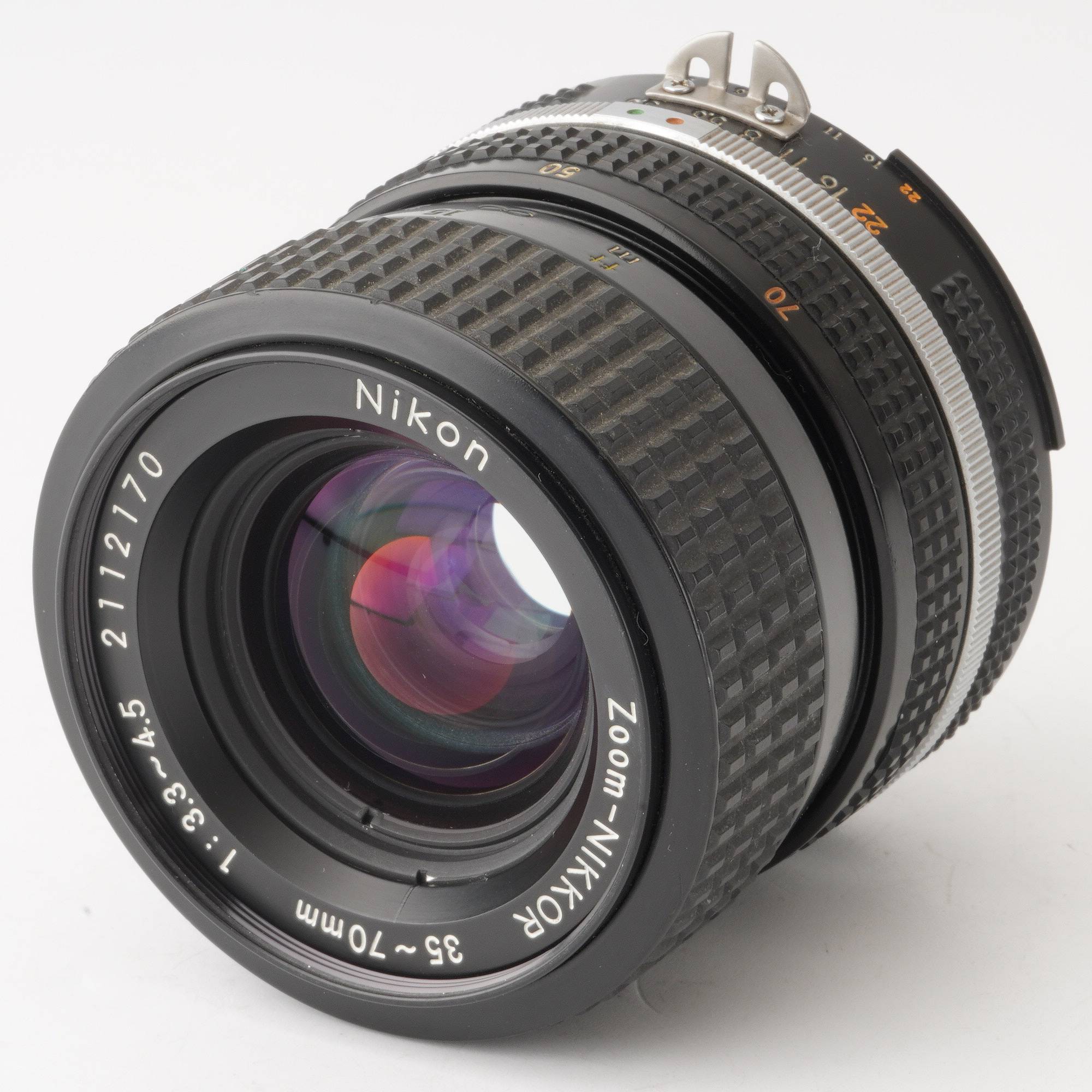 ニコン FM2 ブラック + Ai-S ZOOM NIKKOR 35-70mm F3.3-4.5［ジャンク品］