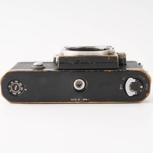 Nikon F Eye Level Black 35mm SLR Film Camera – Natural Camera ...