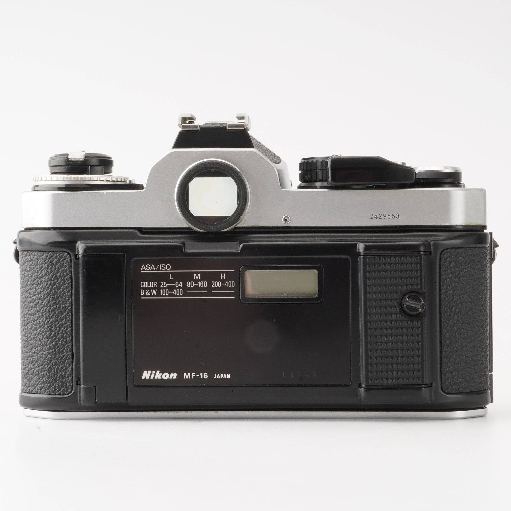 ニコン Nikon FE2 / データバック MF-16 – Natural Camera 