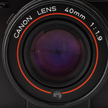 画像をギャラリービューアに読み込む, キヤノン Canon AF 35 ML / 40mm F1.9

