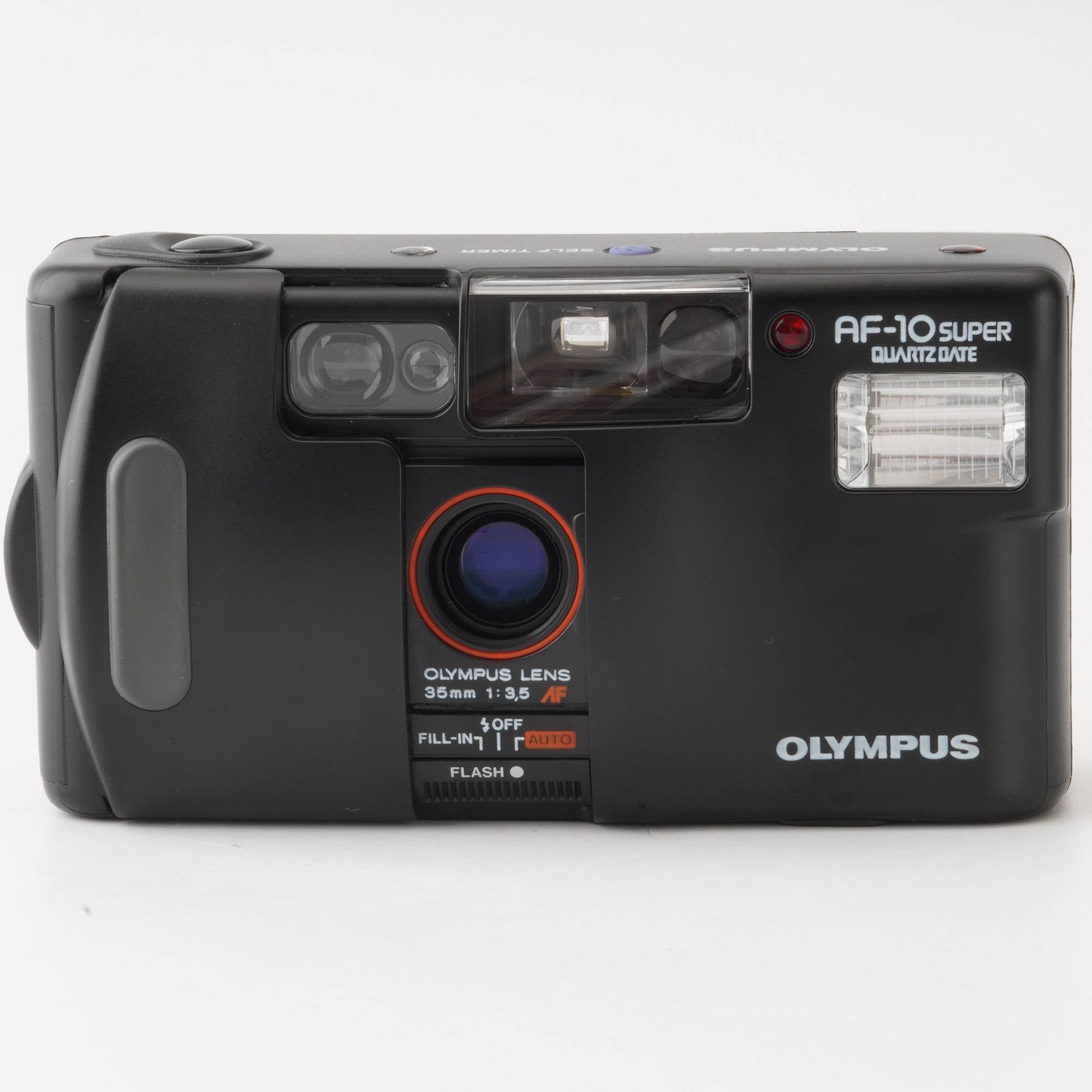 清掃完動品◆極美品【青が綺麗なエモい写り】人気OLYMPUS AF-10 SUPER