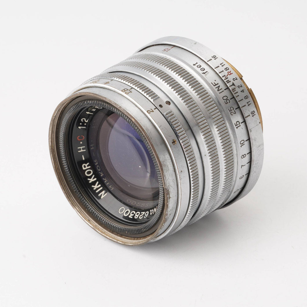 ブロニカ用レンズ Nippon kogaku NIKKOR-H 5cm(50mm) F3.5 - カメラ 