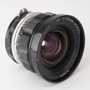 ニコン Nikon 非Ai NIKKOR-UD Auto 20mm F3.5 – Natural Camera