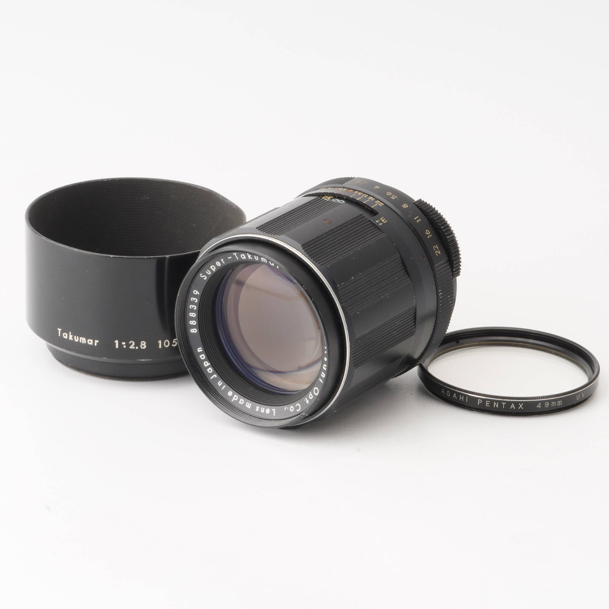 Pentax Asahi Super Takumar 105mm M42 mount