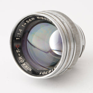 ニコン Nikon S2 / NIKKOR-S・C 5cm 50mm F1.4 – Natural Camera