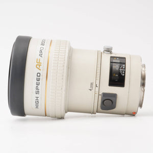 Minolta HIGH SPEED AF APO TELE 200mm f/2.8 Sony A mount – Natural