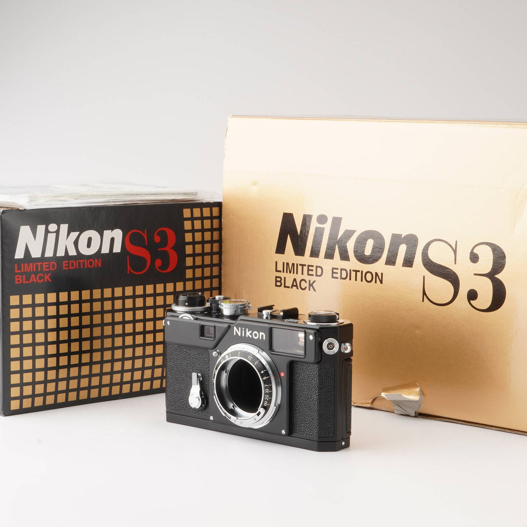 ニコン Nikon S3 LIMITED EDITION ブラックオーバーホール済