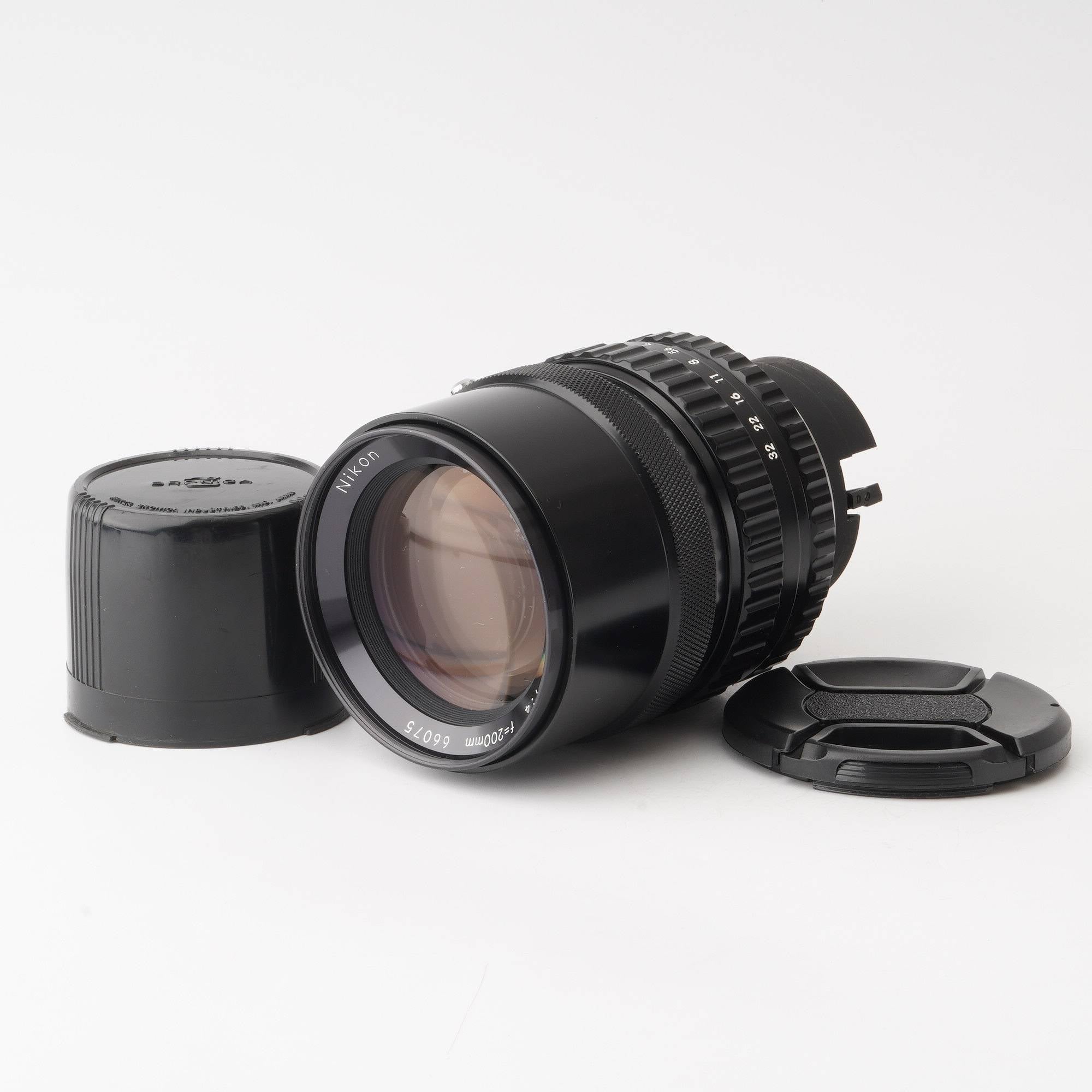 ニコン Nikon NIKKOR-P 200mm F4 Zenza Bronica S S2 EC EC-TL用