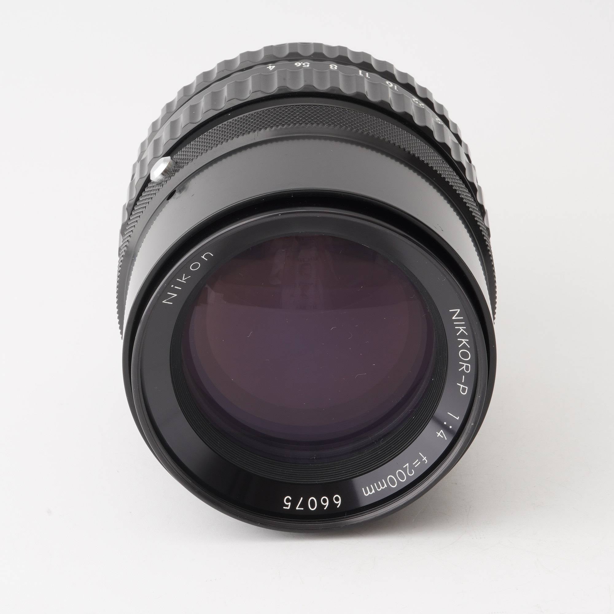 ニコン Nikon NIKKOR-P 200mm F4 Zenza Bronica S S2 EC EC-TL用