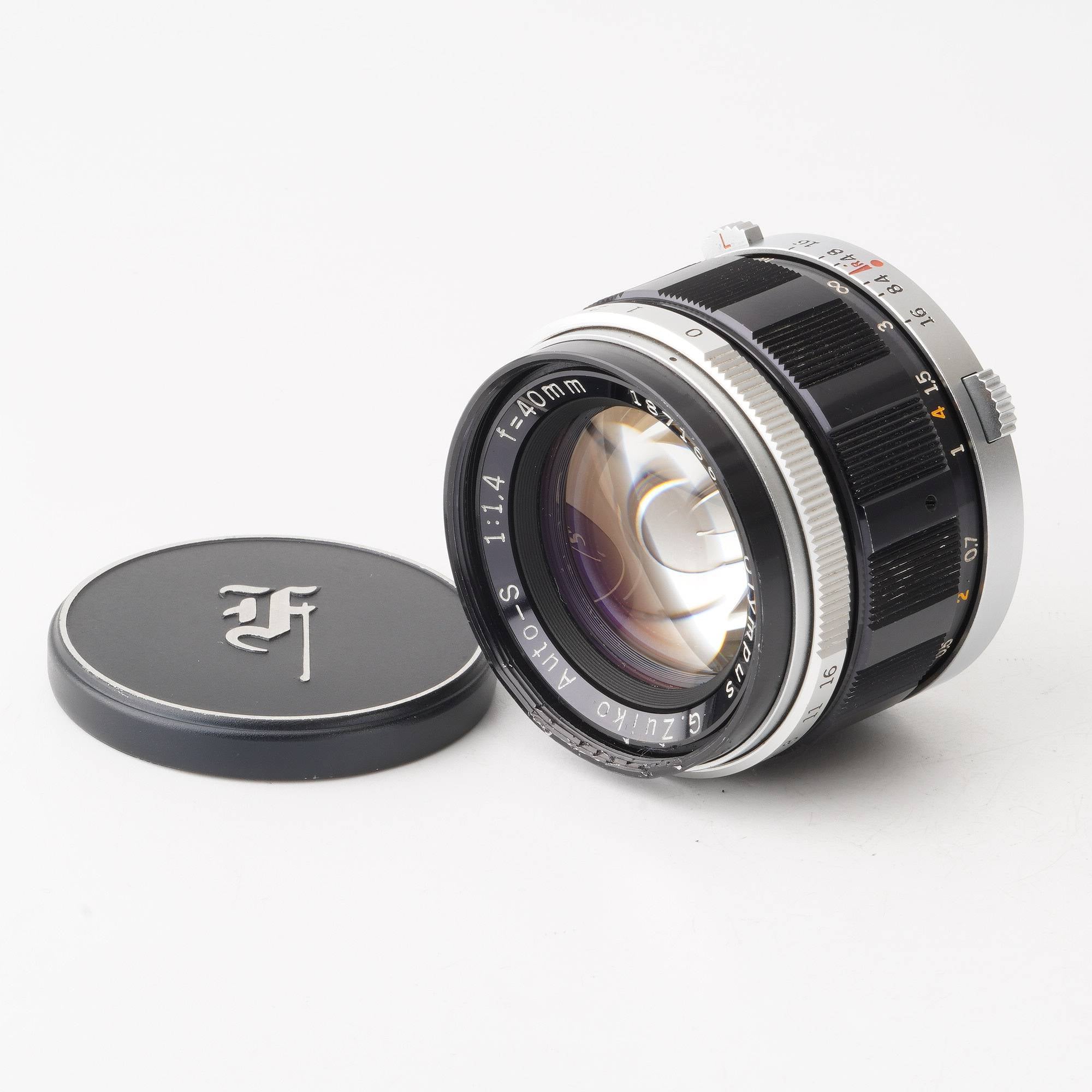 OLYMPUS G.Zuiko Auto-S 40mm F1.4 オリンパス PEN F用