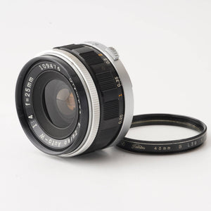 オリンパス Olympus Zuiko Auto W 25mm f/4 Lensカメラ - レンズ