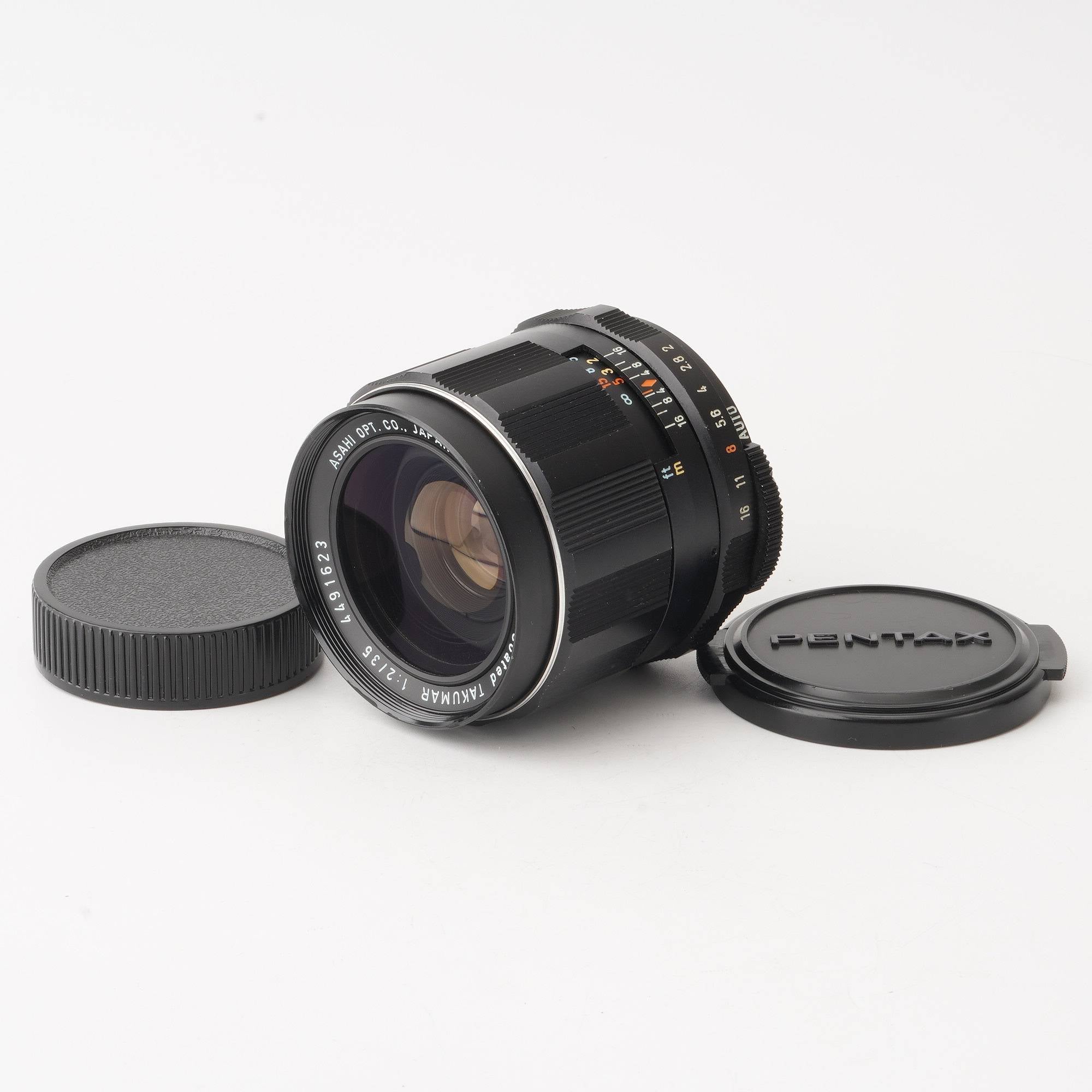 Super-Multi-Coated TAKUMAR 35mm F2 タクマー-