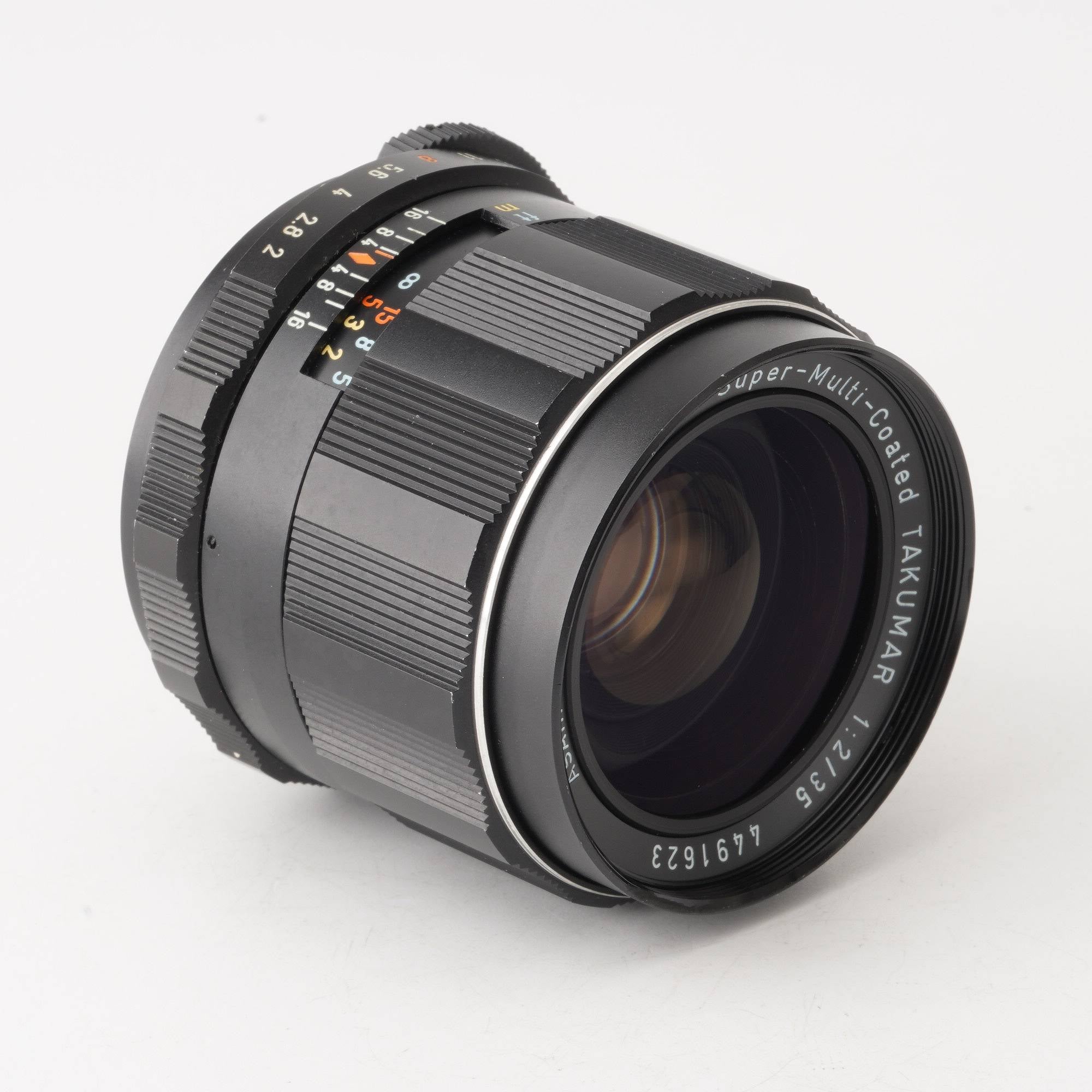 Super-Multi-Coated TAKUMAR 35mm F2 タクマー-