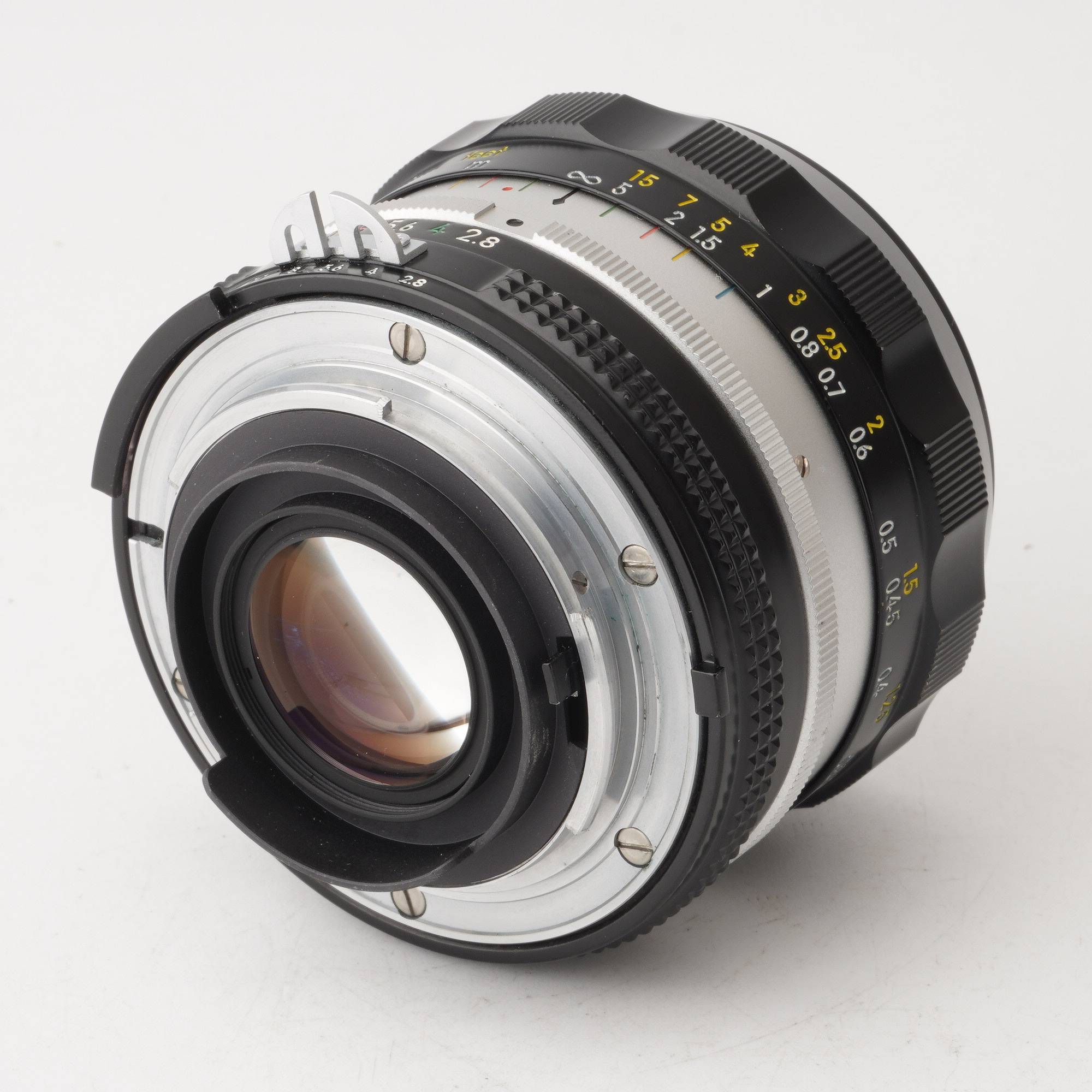 NIKKOR-N.C Auto 35mm f1.4 ニコン MFスマホ/家電/カメラ - レンズ(単焦点)