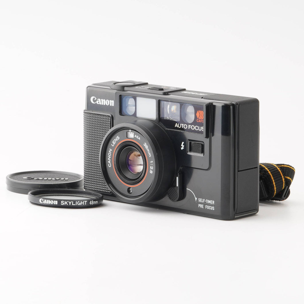 動作品】Canon キャノン AF35M 38mm f2.8 コンパクトカメラ - フィルム