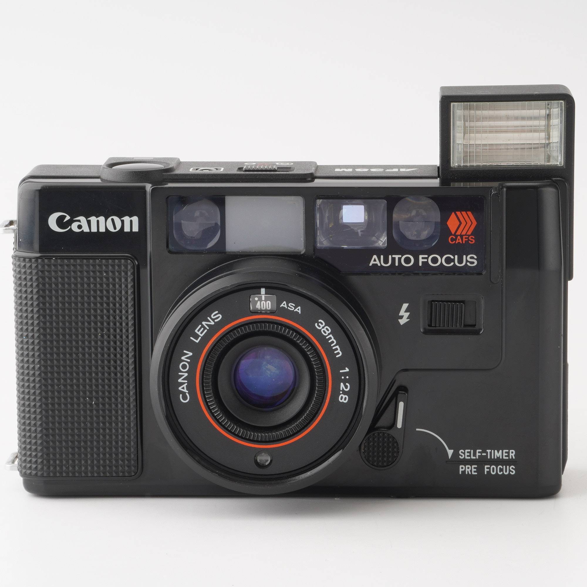 動作品】Canon キャノン AF35M 38mm f2.8 コンパクトカメラ - フィルム