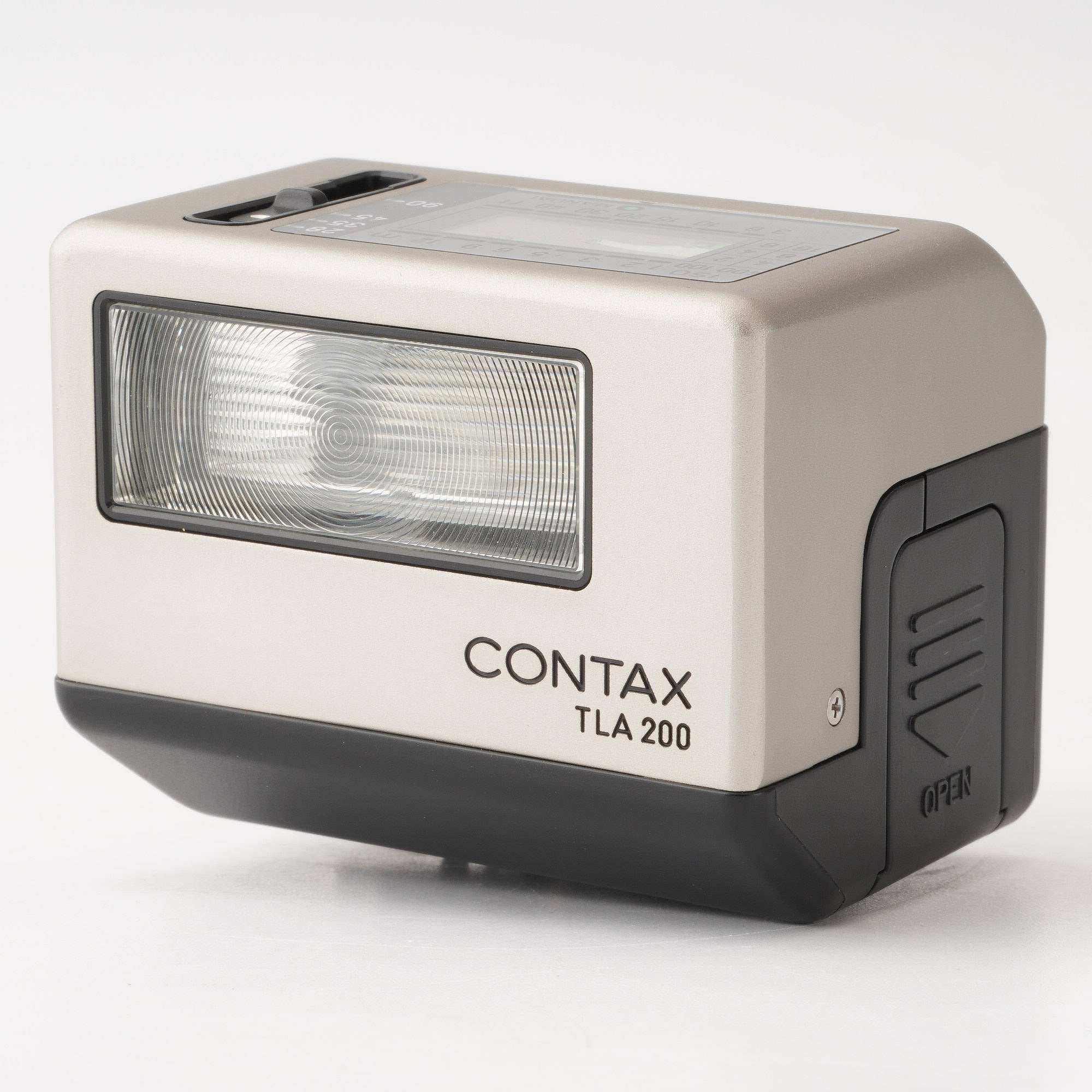 ☆良品 CONTAX TLA200 コンタックスG1 G2 用 フラッシュ-