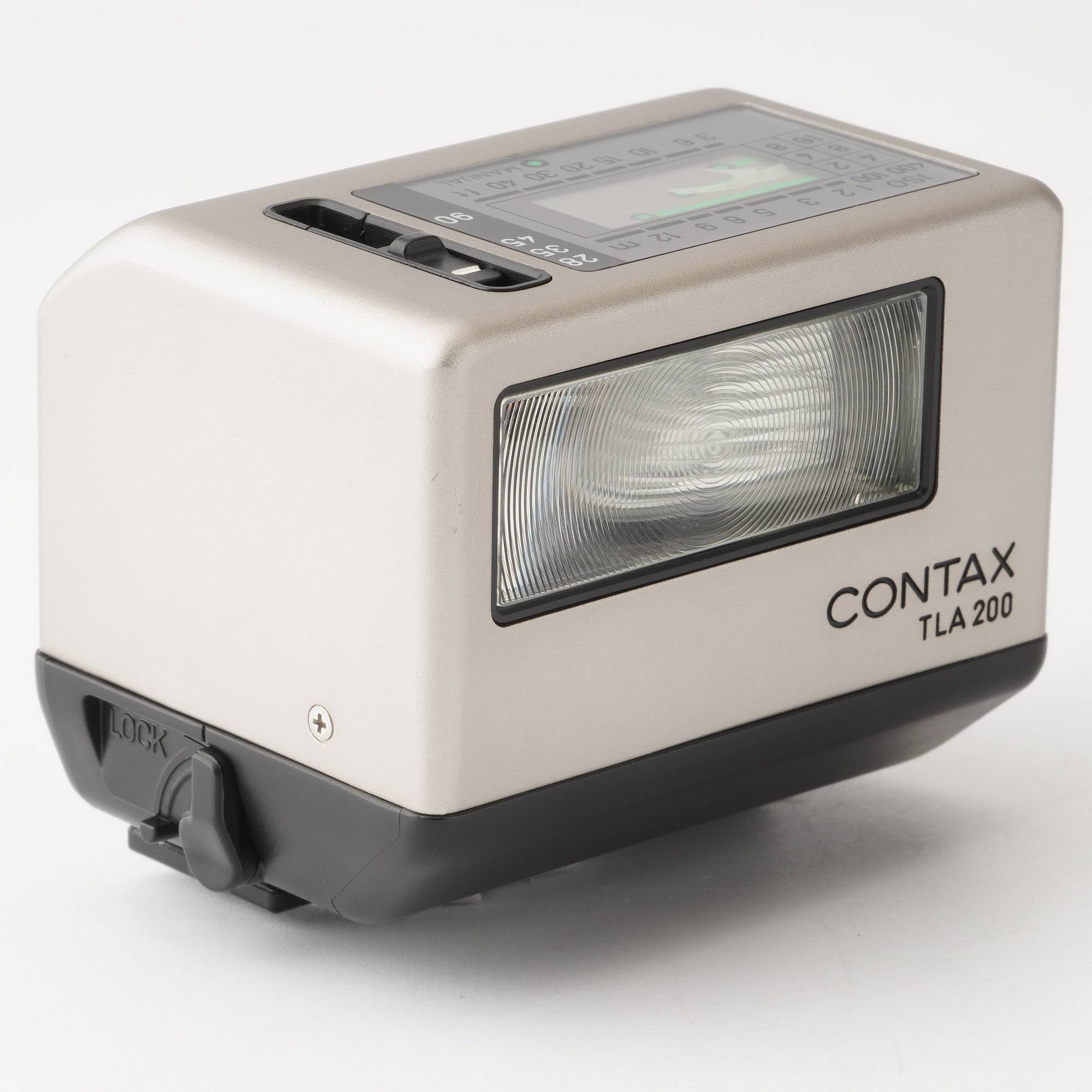 よろしくお願いいたします【美品】contax tla200 フラッシュ用