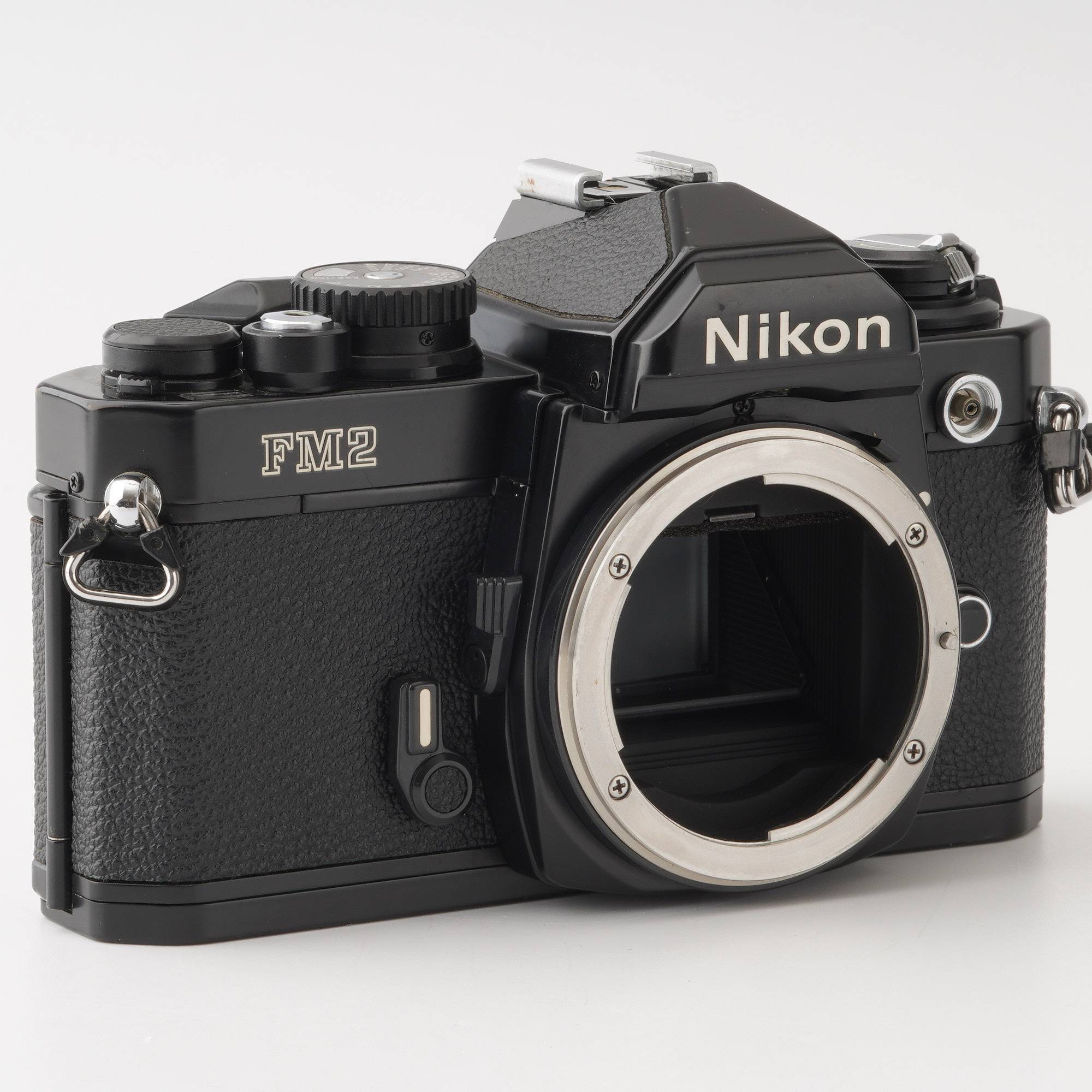 ニコン Nikon New FM2 ブラック 35mm 一眼レフフィルムカメラ ...