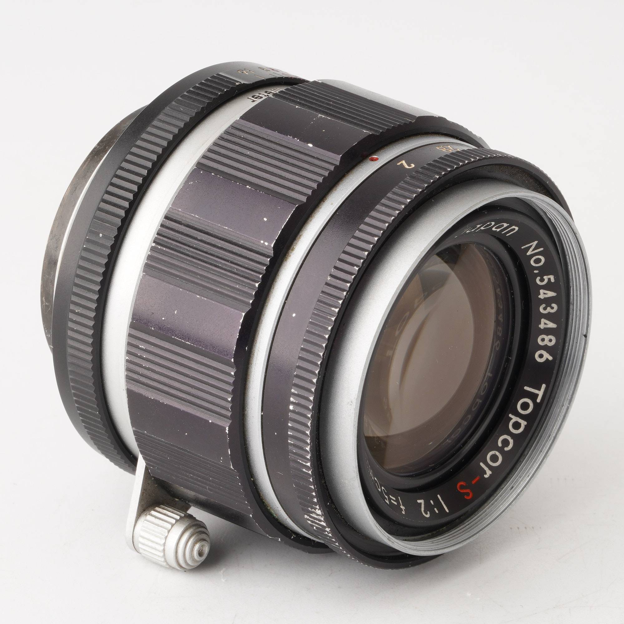 Tokyo Kogaku Topcor-S 5cm F2 JAPAN カメラ レンズ(レンズ)-