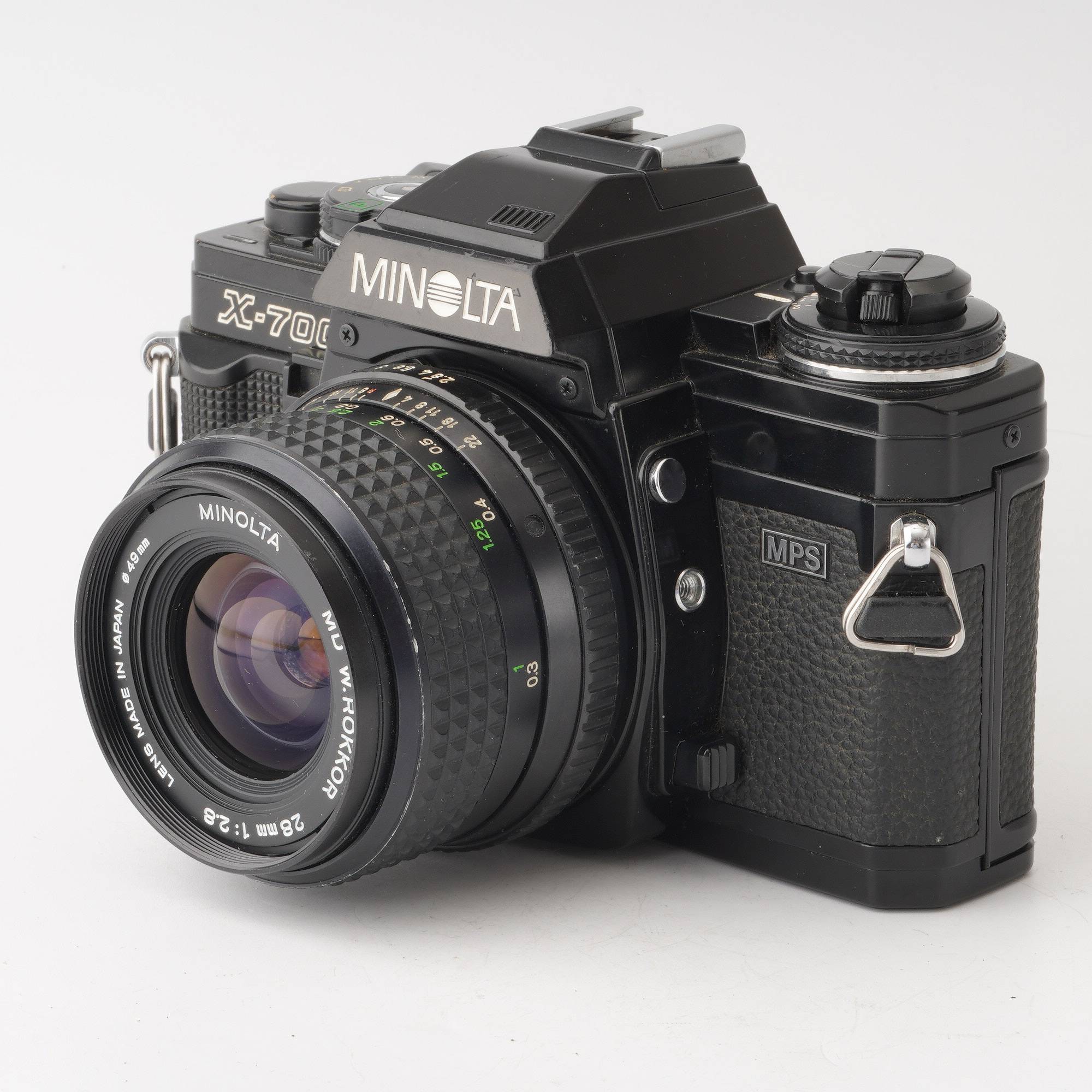 ミノルタ Minolta X-700 MPS / Minolta MD 28mm F2.8 – Natural Camera
