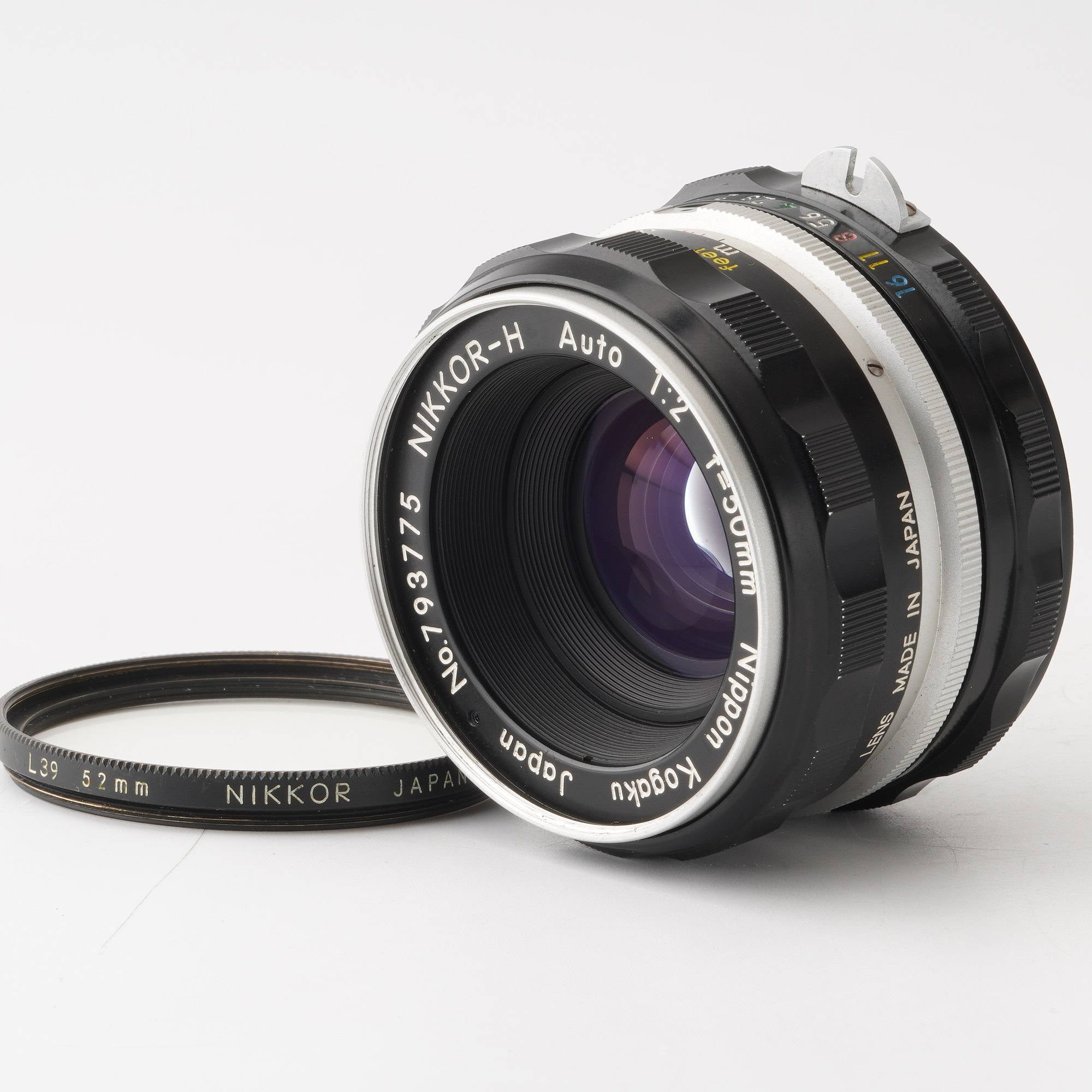 ニコンFマウント用 標準レンズ ARSAT H 50mm f2 - レンズ(単焦点)