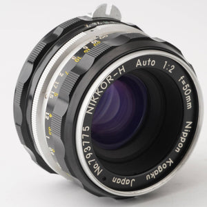 ニコン Nikon Nippon Kogaku 非Ai NIKKOR-H Auto 50mm F2 – Natural