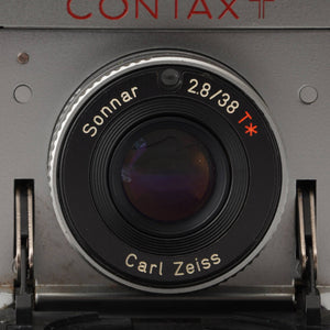 コンタックス Contax T レンジファインダー Carl Zeiss Sonnar 38mm F2.8 T* / T14 AUTO Flash