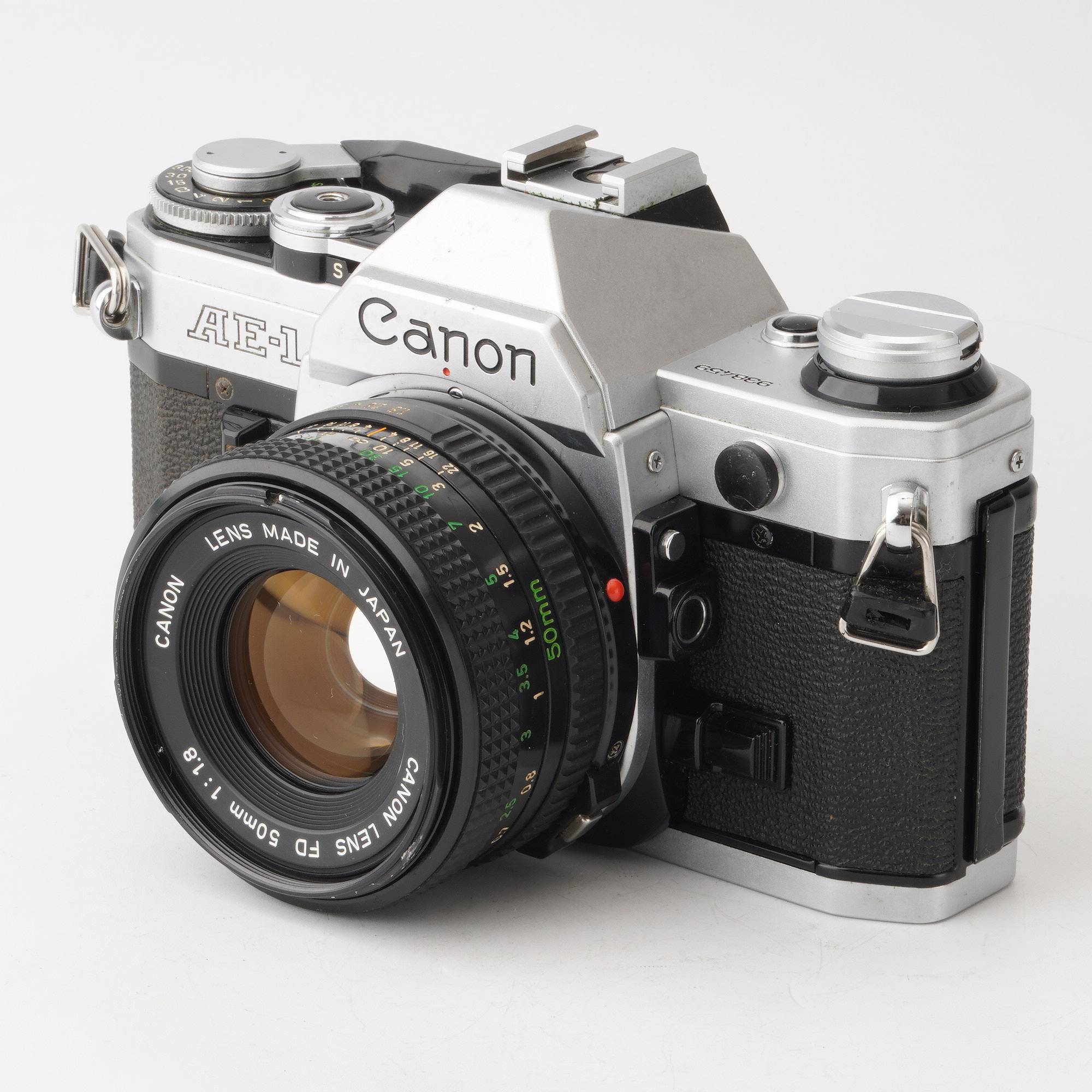 (美品)canonAE-1+NEW FD 50mm F1.8