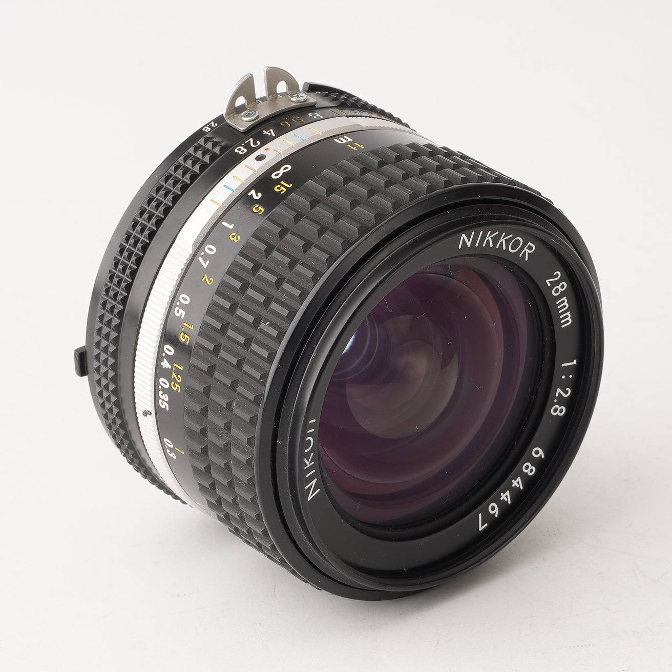お買い得【美品】NIKON NIKKOR 28mm/f2.8 Ai-S Fマウント レンズ(単焦点)