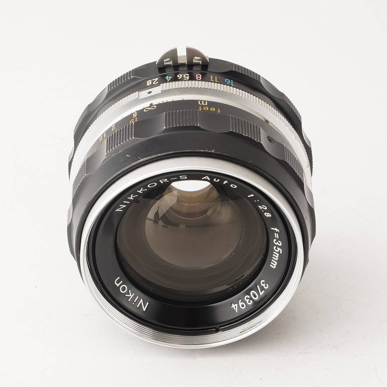 ケンケンカメラニコン Nikon Nikkor 35mm f2 非Ai【付属品多数】#2082