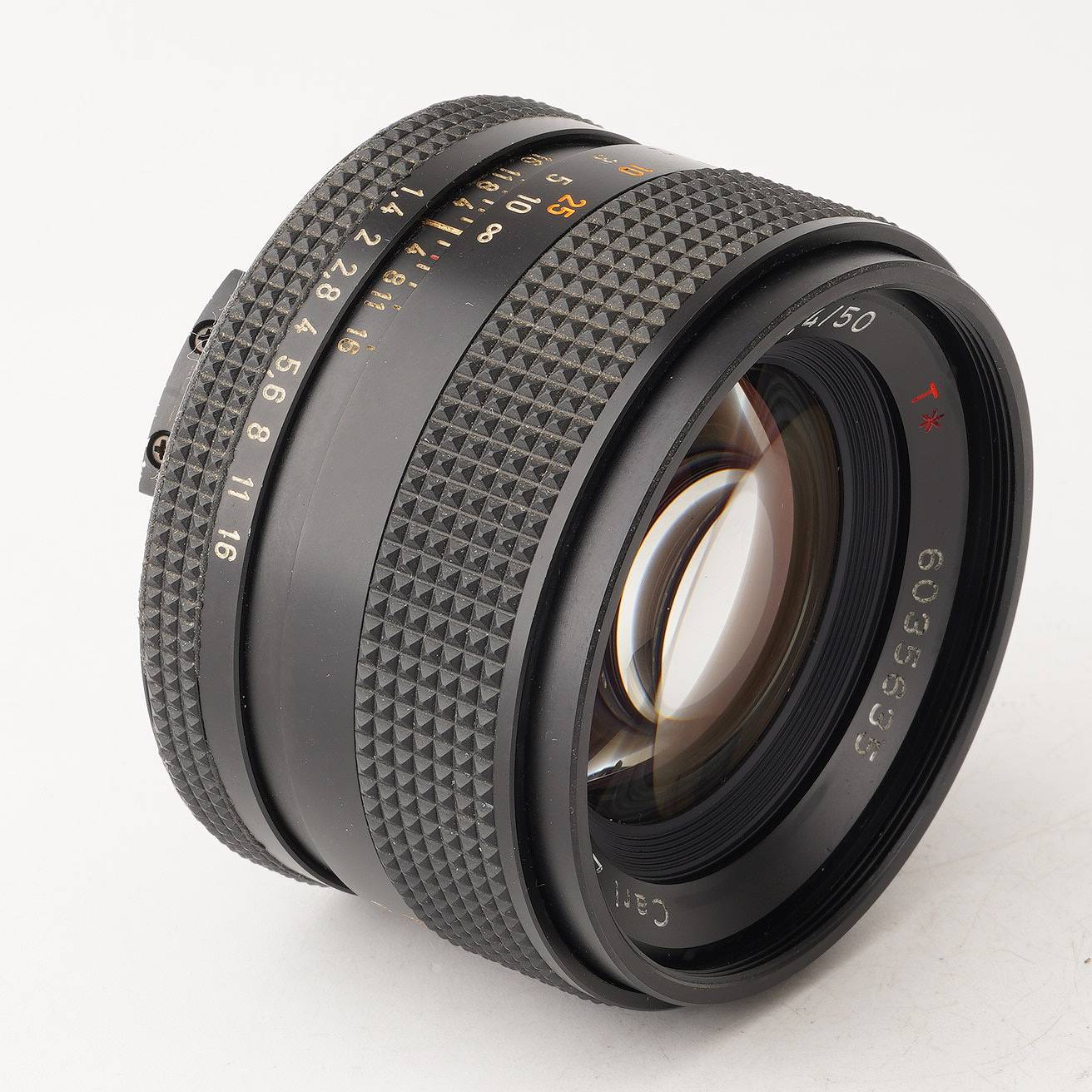Contaxレンズ Planar Carl Zeiss 50mm F1.4 T* - レンズ(単焦点)