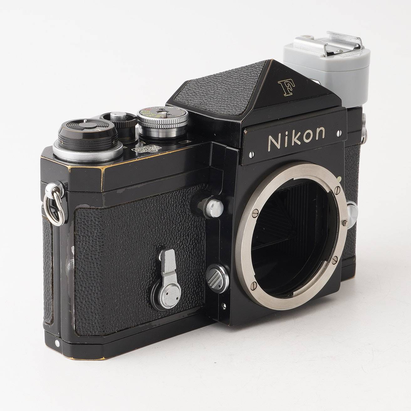 ニコン Nikon F アイレベル ブラック 35mm 一眼レフフィルムカメラ ...