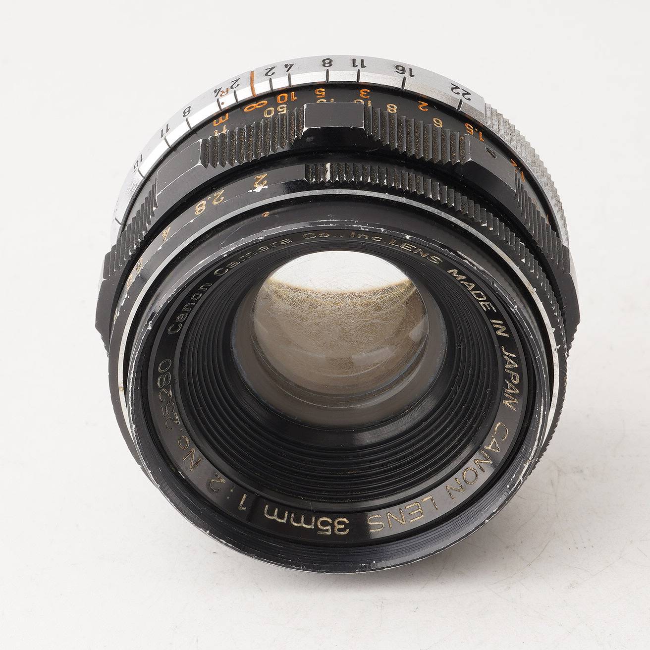 ライカLマウントレンズ Canon 35mm f2.8 - レンズ(単焦点)