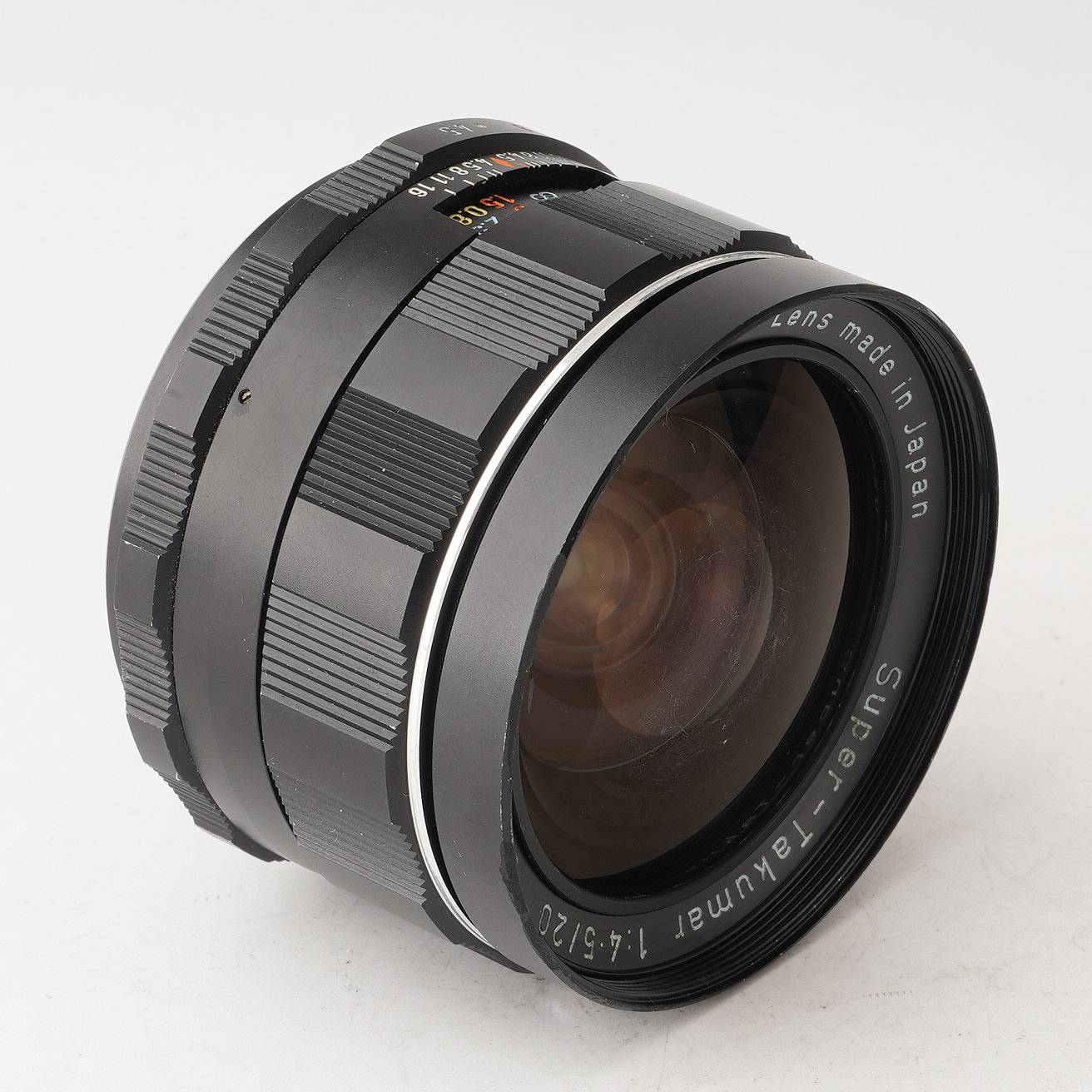 ペンタックス Pentax Asahi スーパータクマー Super Takumar 20mm F4.5 M42マウント – Natural  Camera / ナチュラルカメラ